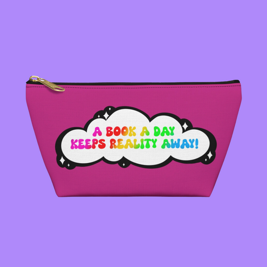 "A Book A Day" Zipper Pouch