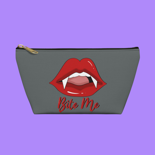 "Bite Me" Zipper Pouch