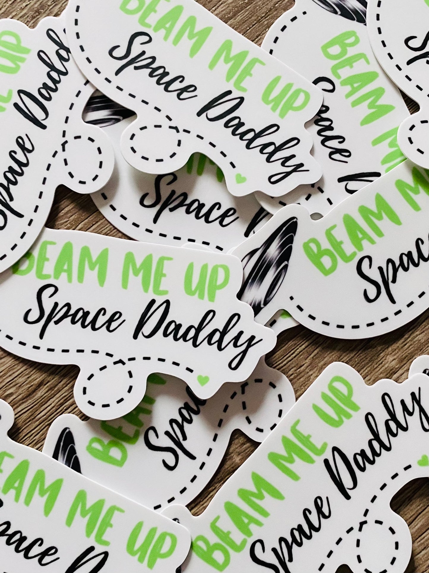 "Beam Me Up" Sticker