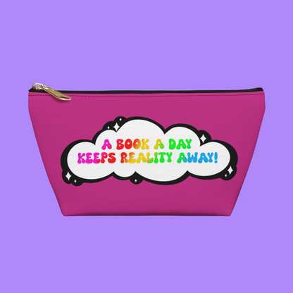 "A Book A Day" Zipper Pouch