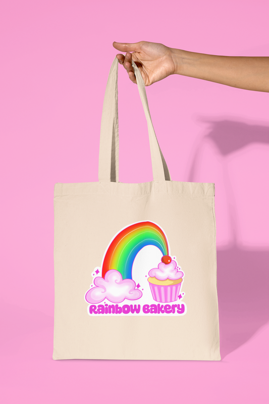 "Rainbow Bakery" Tote Bag