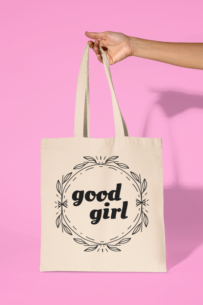 "Good Girl/Smut Slut" Tote Bag