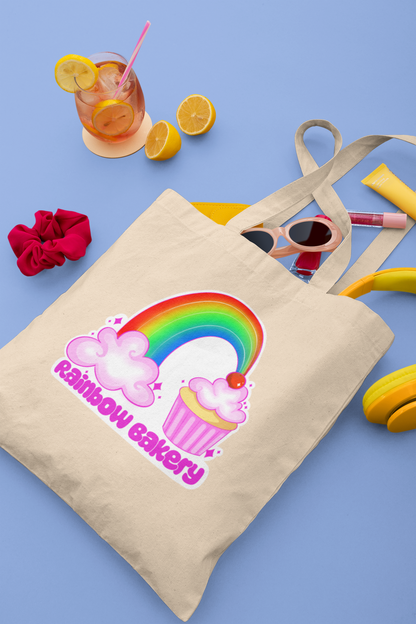 "Rainbow Bakery" Tote Bag