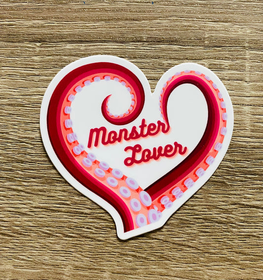 "Monster Lover" Sticker