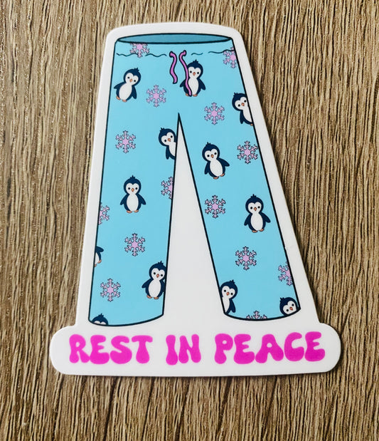 "Penguin PJ Pants" Sticker