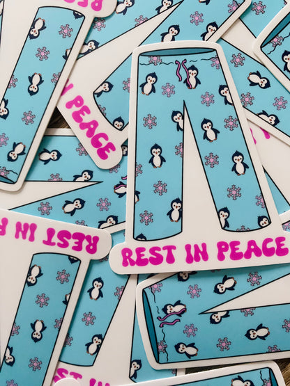 "Penguin PJ Pants" Sticker