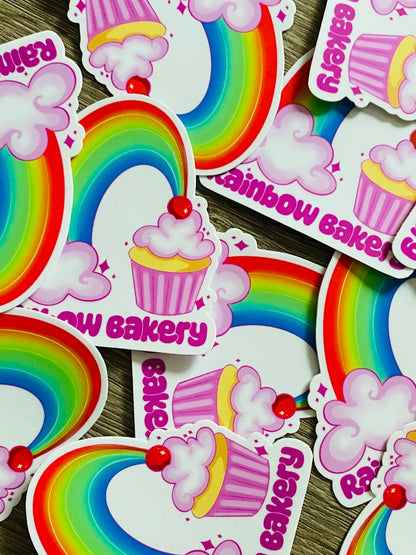 "Rainbow Bakery" Sticker