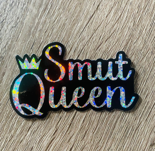 "Smut Queen" Glitter Sticker